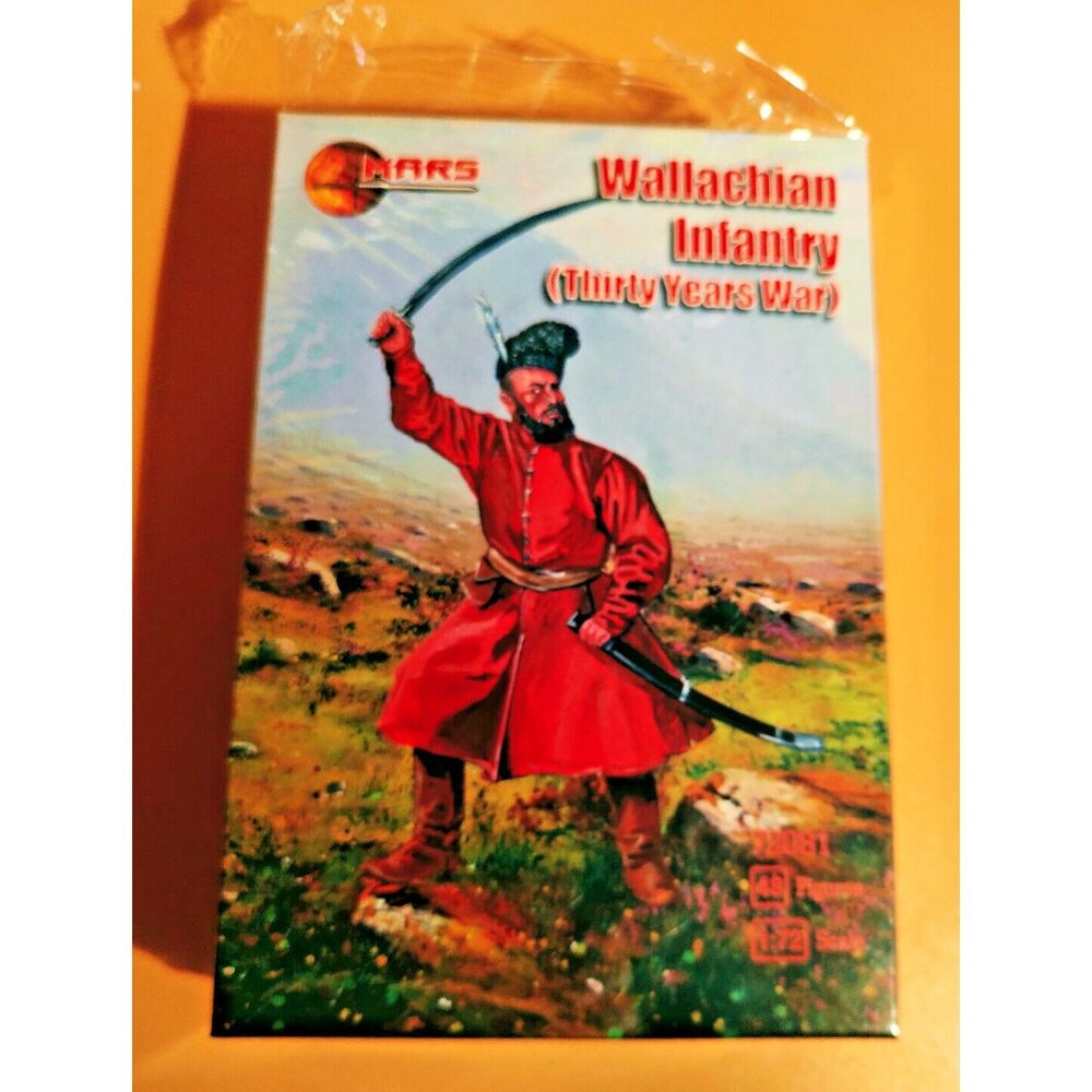 Mars Military Figurines 1/72 Scale Wallachian Infantry 30 Year War #72081